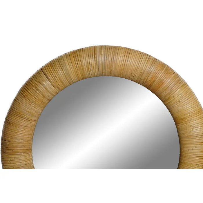 Wall mirror Home ESPRIT Natural Tropical 80 x 7 x 80 cm - Декорация и Осветление<<<Дом