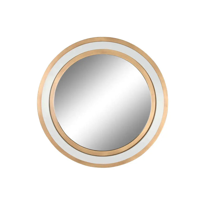 Wall mirror Home ESPRIT White Golden 108 x 5,5 x 108 cm - Декорация и Осветление<<<Дом