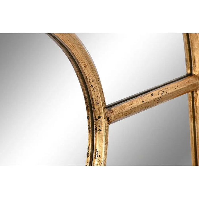 Wall mirror Home ESPRIT White Golden Window 68 x 4 x 128 cm - Декорация и Осветление<<<Дом