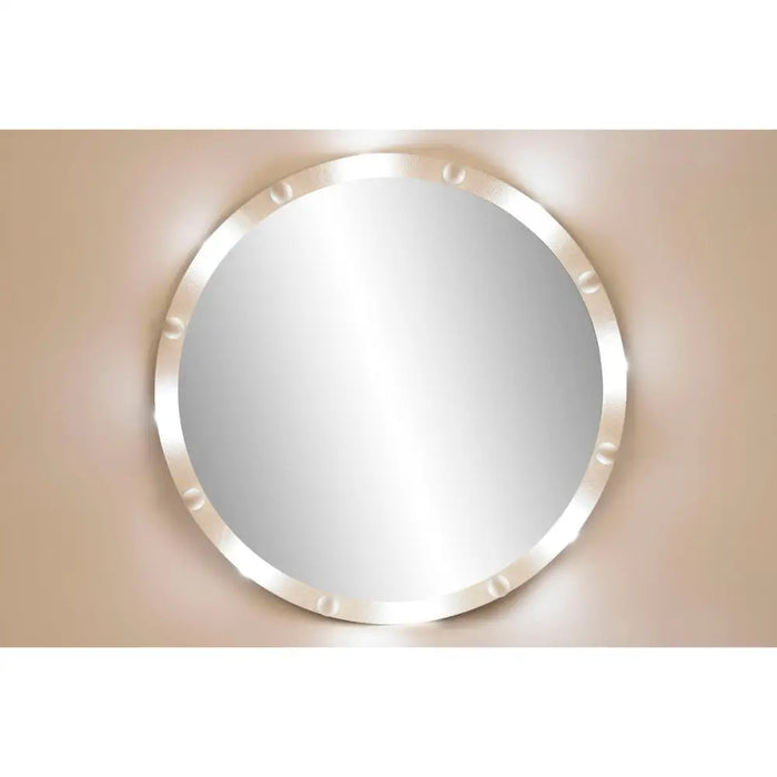 Wall mirror Home ESPRIT White Modern 100 X 7,5 X 100 CM - Декорация и Осветление<<<Дом
