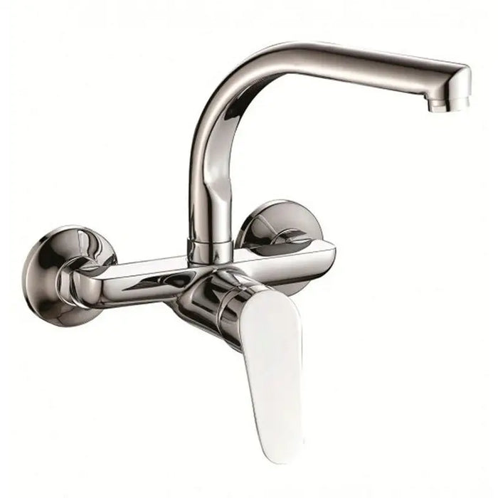 WALL MIXER FOR KITCHEN INTER CERAMIC LINEN U Winch - Смесители за кухня<<<Кухня<<<Praktiker&&&Кухненски