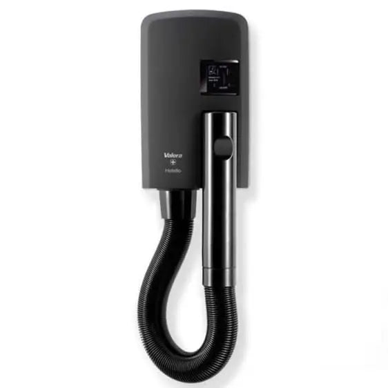 Wall-mounted hair dryer VALERA Hotello AC Shaver 832.02/RT matt-black - Сешоари<<<Грижа за тялото<<<Малки