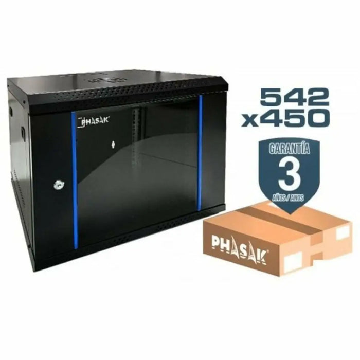Wall-mounted Rack Cabinet Phasak PHO 2209D - Компютър Мрежи и компоненти<<<Компютри|