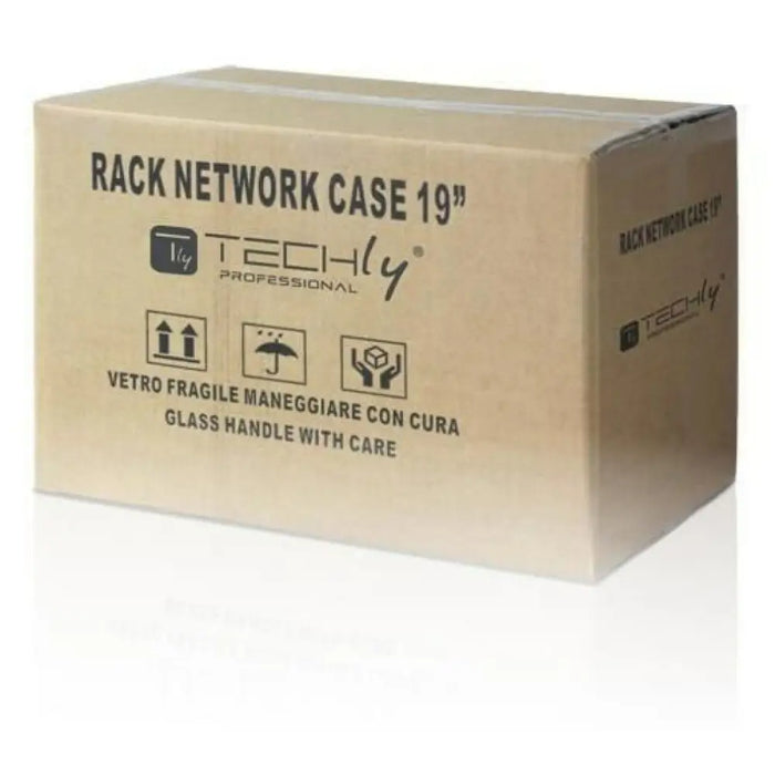 Wall-mounted Rack Cabinet Techly 023608 - Комуникационни Шкафове<<<Компютър Мрежи и компоненти<<<Компютри|
