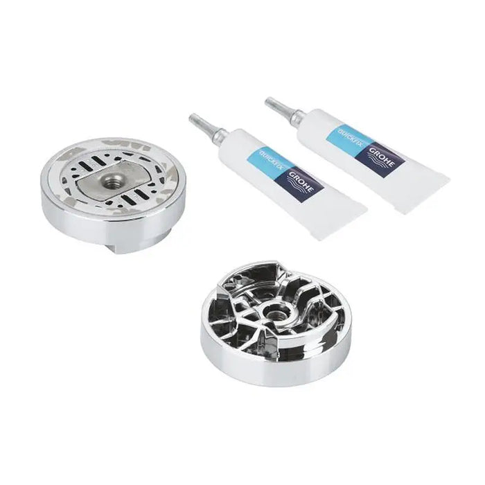 WALL MOUNTING KIT GROHE QUICKGLUE SET S2 - Аксесоари за баня<<<Аксесоари за баня<<<Баня<<<Praktiker