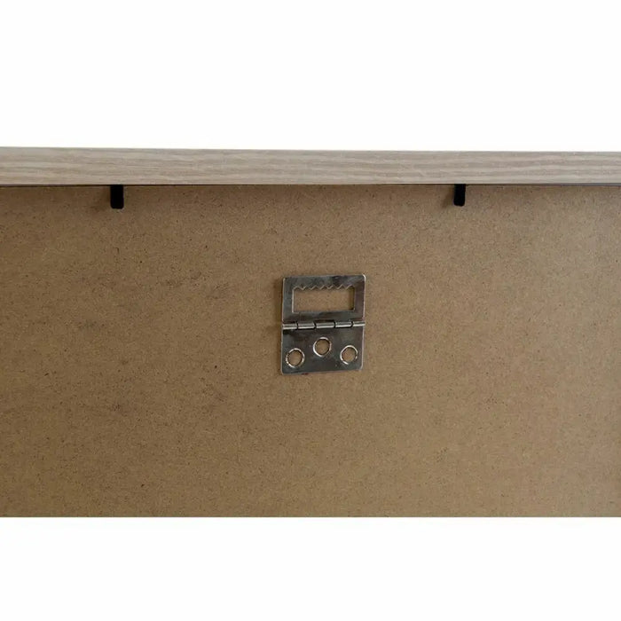 Wall photo frame DKD Home Decor 32,5 x 1,5 x 45 cm Crystal Natural Brown Modern MDF Wood - Декорация и Осветление<<<Дом