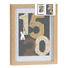 Wall photo frame Gift Decor Natural Glass MDF Wood 18 x 24 cm (6 Units) - Декорация и Осветление<<<Дом