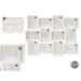 Wall photo frame Gift Decor White polypropylene (4 Units) - Декорация и Осветление<<<Дом Градина<<<BigBuy&&&Рамки за