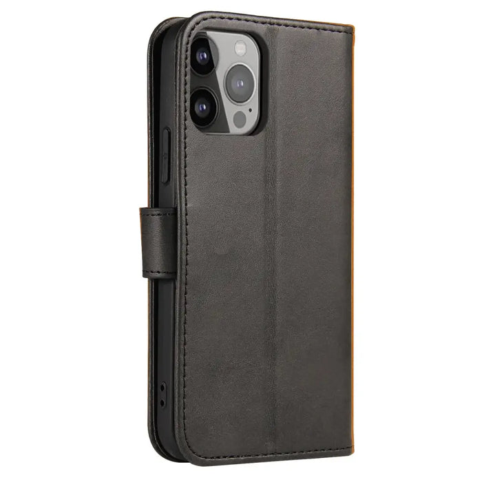Wallet Case with Stand for iPhone 15 Pro Max Magnet Case - Black - Cell phone cases and covers<<<HurtelXML