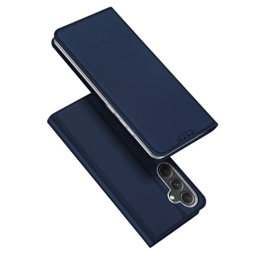Wallet case with stand for Samsung Galaxy S23 FE Dux Ducis Skin Pro - blue - Cell phone cases and covers<<<HurtelXML