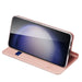 Wallet case with stand for Samsung Galaxy S23 FE Dux Ducis Skin Pro - pink - Cell phone cases and covers<<<HurtelXML