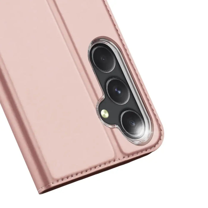Wallet case with stand for Samsung Galaxy S23 FE Dux Ducis Skin Pro - pink - Cell phone cases and covers<<<HurtelXML