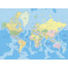 WALLPAPER PREMIUM XXL WORLD MAP 360X270 CM. 4Ch. - Фототапети<<<Тапети и фототапети<<<Мебели и