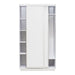 WARDROBE WITH SLIDING DOORS WITHOUT MIRROR EKO SLIIDE 120X60X220 CM. - Гардероби<<<Мебели и обков<<<Мебели и