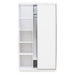 WARDROBE WITH SLIDING DOORS WITHOUT MIRROR EKO SLIIDE 120X60X220 CM. - Гардероби<<<Мебели и обков<<<Мебели и