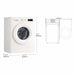Washer - Dryer LG W4X1085NWH - Почистване Прахосмукачки И Гладене<<<Дом Градина<<<BigBuy&&&Сушилни ютии и
