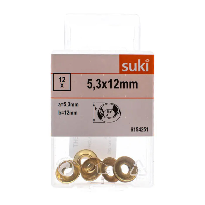 WASHER RAISED 5.3X12MM SUKI - Болтове и гайки<<<Винтове и болтови съединения<<<Инструменти и железария<<<Praktiker