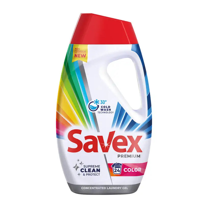 WASHING GEL 1.08 L 24 WASH COLOR SAVEX - Почистващи препарати<<<Домашни потреби<<<Кухня<<<Praktiker