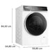 Washing machine BOSCH WGB256A4BY 10 kg 1600 rpm I-Dos - Перални с предно зареждане<<<Перални<<<Едра бяла