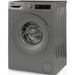 Washing machine Daewoo WM812T1SU0BG*** 1200 rpm 8.00 kg D Silver - Перални<<<Домакински