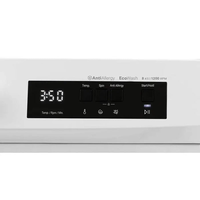 Washing machine Daewoo WM812T1WB0BG*** 1200 rpm 8.00 kg B White - Перални<<<Домакински