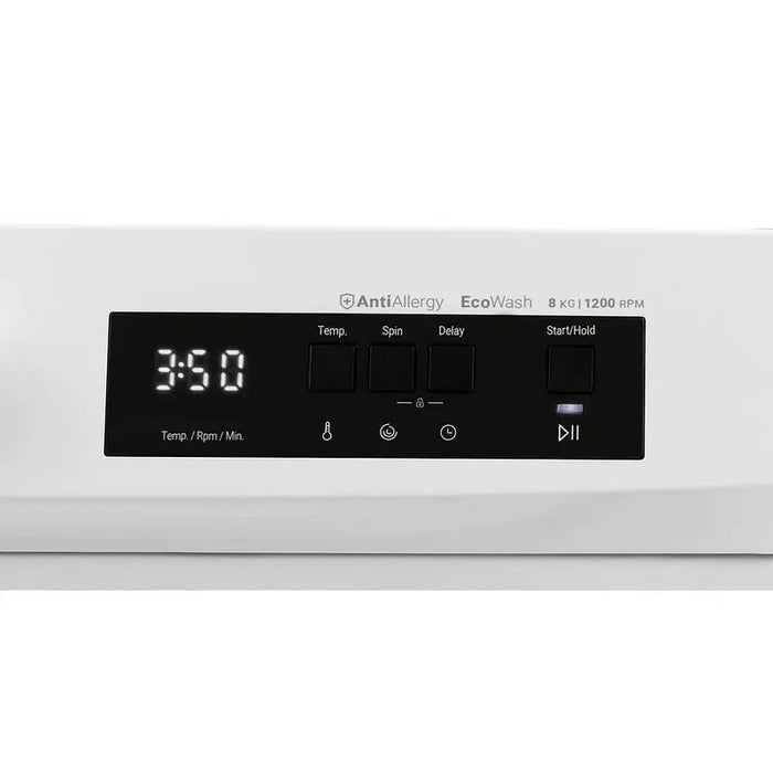 Washing machine Daewoo WM812T1WU0BG*** 1200 rpm 8.00 kg D White - Перални<<<Домакински