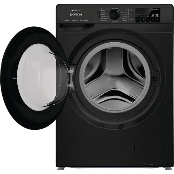 Washing machine GORENJE WPNEI84A1SW/B 8 kg ConnectLife 1400 rpm. Black - Перални с предно зареждане<<<Перални<<<Едра