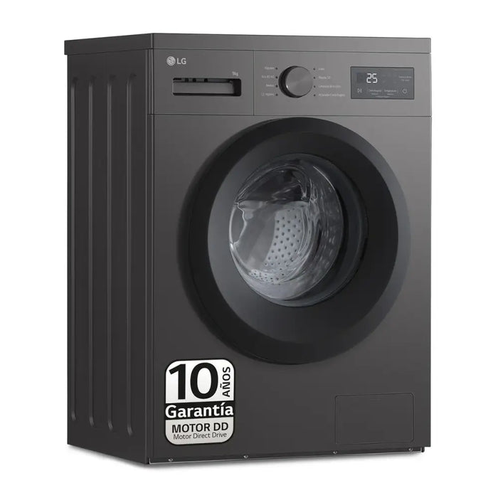 Washing machine LG F4A1009NDK 1400 rpm 9 kg Black - Почистване Прахосмукачки И Гладене<<<Дом Градина<<<BigBuy&&&Сушилни