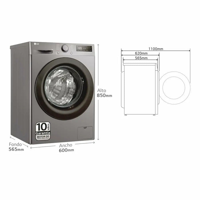 Washing machine LG F4WR5009A6M 60 cm 1400 rpm 9 kg - Почистване Прахосмукачки И Гладене<<<Дом