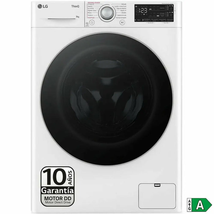 Washing machine LG F4WR5509A1W 1400 rpm 9 kg - Почистване Прахосмукачки И Гладене<<<Дом Градина<<<BigBuy&&&Сушилни ютии