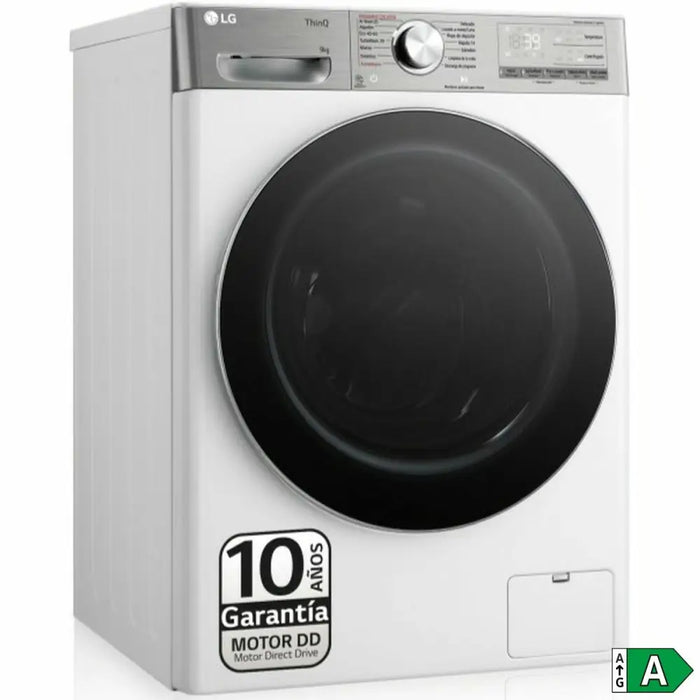 Washing machine LG F4WR9009A2W 1400 rpm 9 kg - Почистване Прахосмукачки И Гладене<<<Дом Градина<<<BigBuy&&&Сушилни ютии