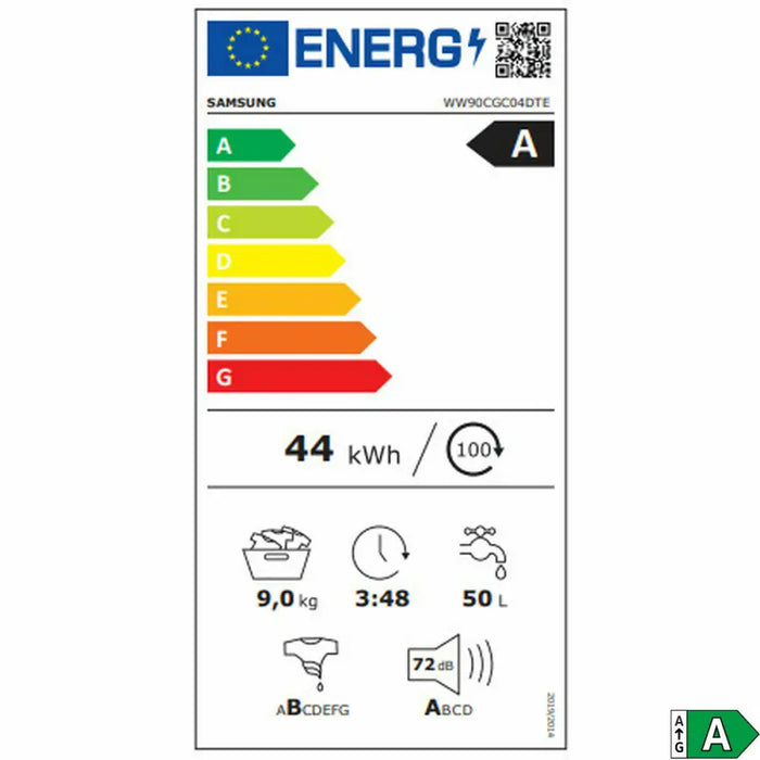 Washing machine Samsung WW90CGC04DTEEC 60 cm 1400 rpm 9 kg - Почистване Прахосмукачки И Гладене<<<Дом