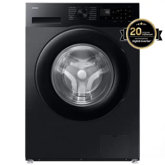 Washing machine SAMSUNG WW90DG5G34ABLE 9 kg AI Ecobubble™ 1400 rpm Black - Перални с предно зареждане<<<Перални<<<Едра