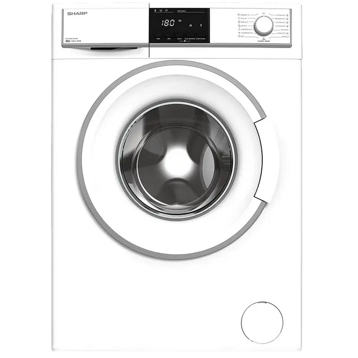 Washing machine Sharp ES-HFB8143WD*** 1400 rpm 8.00 kg D White - Перални<<<Домакински
