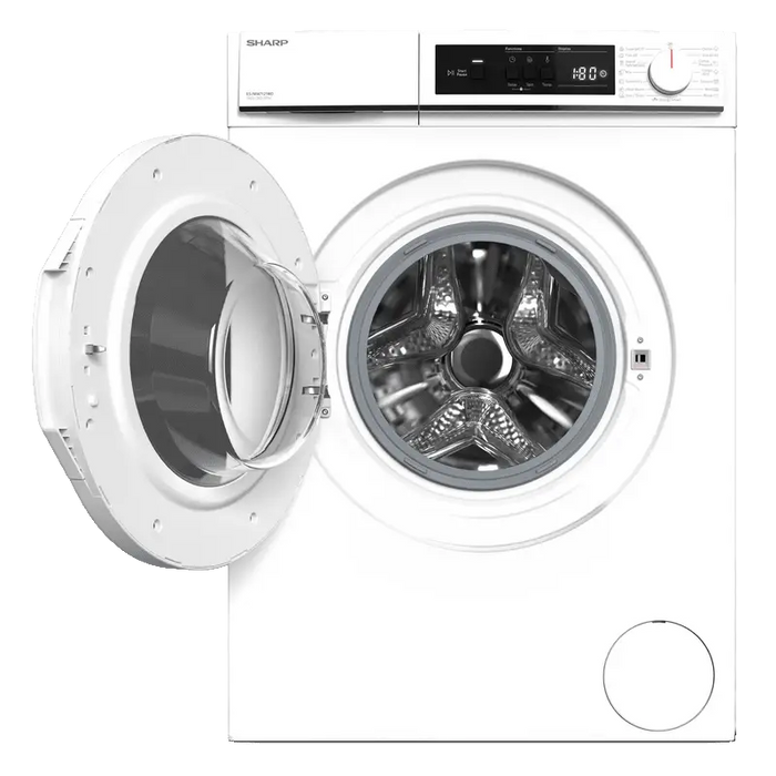 Washing machine Sharp ES-NFA7121WD 1200 rpm 7.00 kg D White - Перални<<<Домакински електроуреди<<<ZoraSite