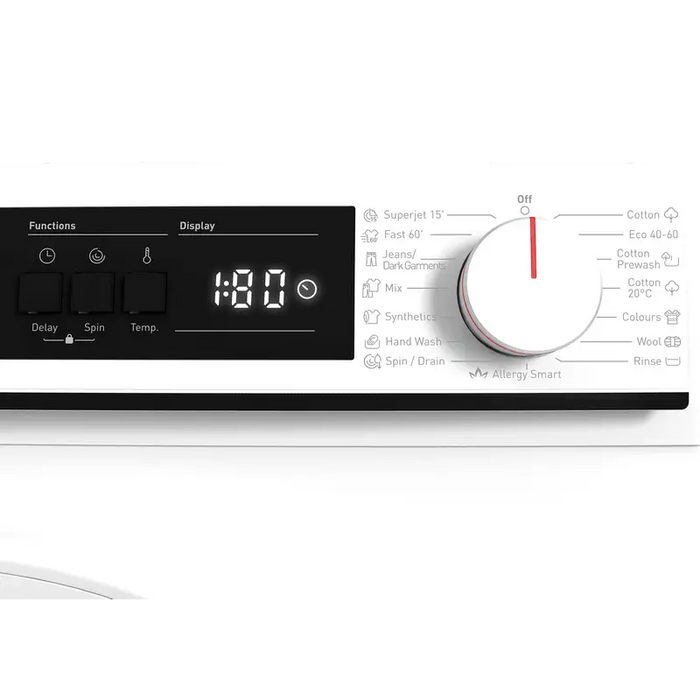 Washing machine Sharp ES-NFA7121WD 1200 rpm 7.00 kg D White - Перални<<<Домакински електроуреди<<<ZoraSite