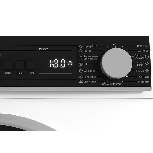 Washing machine Sharp ES-NFB714AWNNA 1400 rpm 7.00 kg A White - Перални<<<Домакински електроуреди<<<ZoraSite