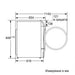 Washing machine with dryer BOSCH WNC254A0BY 10.5/6 kg i-DOS 1400 rpm. - Перални със сушилня<<<Перални<<<Едра бяла