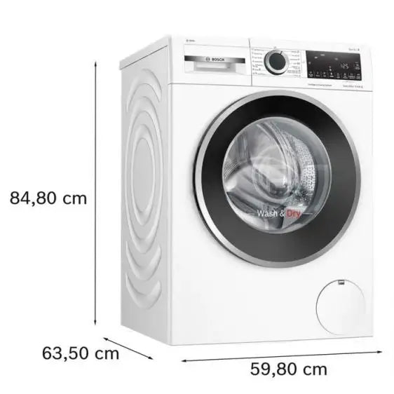 Washing machine with dryer BOSCH WNG254A0BY 10.5/6 kg 1400 rpm. - Перални със сушилня<<<Перални<<<Едра бяла