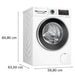 Washing machine with dryer BOSCH WNG254A0BY 10.5/6 kg 1400 rpm. - Перални със сушилня<<<Перални<<<Едра бяла