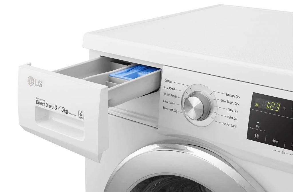Washing Machine with Dryer LG F4J3TM5WE - Перални със сушилни<<<Перални и Сушилни машини<<<Домакински