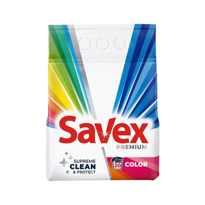 WASHING POWDER 20 WASHING 2 KG 2B1 COLOR SAVEX - Почистващи препарати<<<Домашни потреби<<<Кухня<<<Praktiker