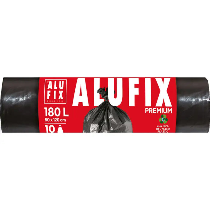 WASTE BAGS 180L 10 PCS LDPE ALUFIX PREMIUM - Кошове и торби за отпадъци<<<Домашни потреби<<<Кухня<<<Praktiker