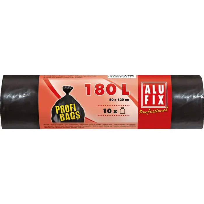 WASTE BAGS 180L 10 PCS LDPE ALUFIX PREMIUM - Кошове и торби за отпадъци<<<Домашни потреби<<<Кухня<<<Praktiker