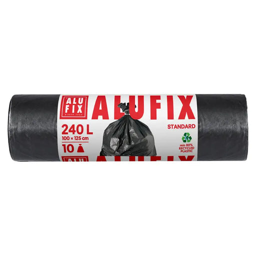 WASTE BAGS 240L 10 PCS ALUFIX LDPE - Кошове и торби за отпадъци<<<Домашни потреби<<<Кухня<<<Praktiker