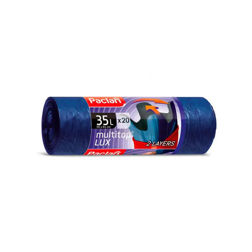 WASTE BAGS 35L 20PCS 20PCS PACLAN MULTI-TOP - Кошове и торби за отпадъци<<<Домашни потреби<<<Кухня<<<Praktiker