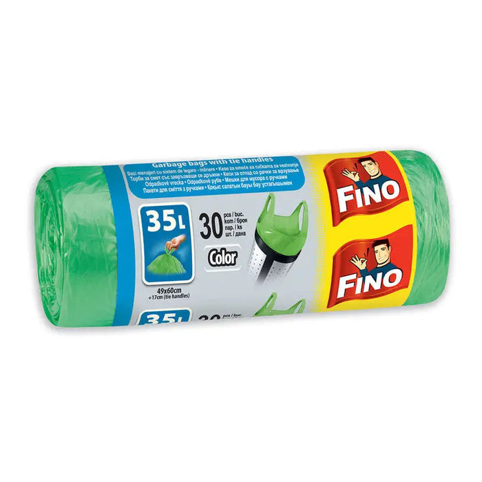 WASTE BAGS 35L 30 PCS FINO COLOR - Кошове и торби за отпадъци<<<Домашни потреби<<<Кухня<<<Praktiker