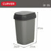 Waste bin Curver Dark grey Plastic 35 L (6 Units) - Почистване Прахосмукачки И Гладене<<<Дом Градина<<<BigBuy&&&Други