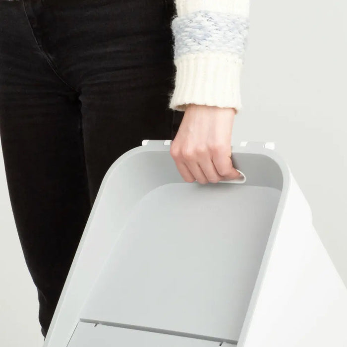 Waste bin Curver White Plastic 20 L (6 Units) - Почистване Прахосмукачки И Гладене<<<Дом Градина<<<BigBuy&&&Други