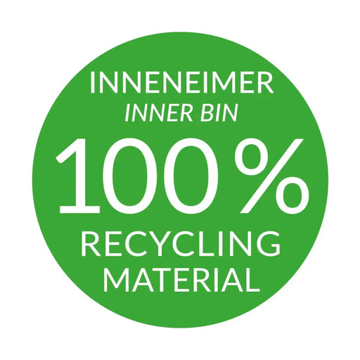 Waste bin Hailo Compact-Box Steel 15 L Black Grey Integrable - Почистване Прахосмукачки И Гладене<<<Дом